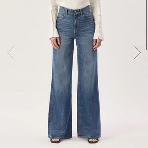 NWT wide leg jeans by Dl1961 in maritime